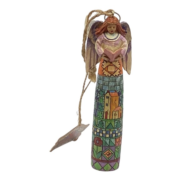 Jim Shore Heartwood Creek Angel/Book Hanging Ornament 2004 - Picture 6 of 6